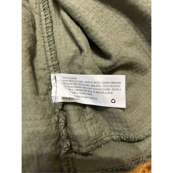 Original Use Men's Long Sleeve Button Down Shirt Jacket Olive Green XS - Picture 5 of 8